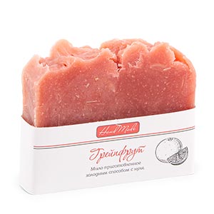 мыло ручной работы грейпфрут